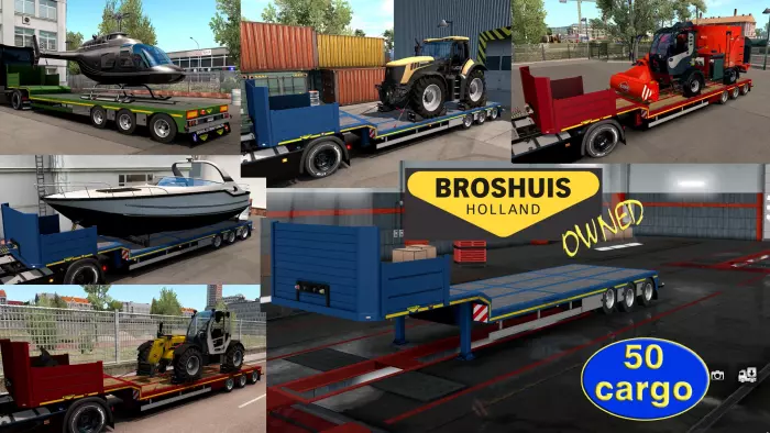 OWNABLE OVERWEIGHT TRAILER BROSHUIS V1.2.7