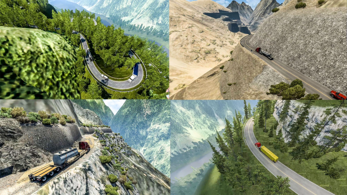 MOST DANGEROUS ROADS MAP FOR ATS 1.41
