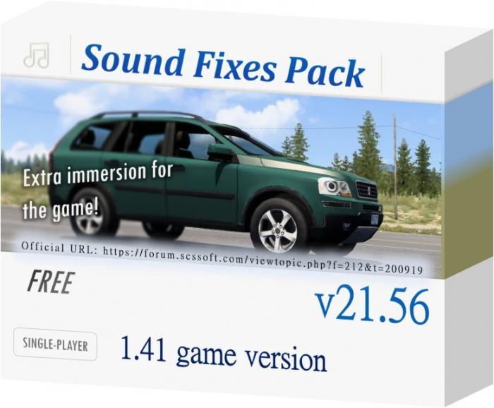 ATS SOUND FIXES PACK V21.56