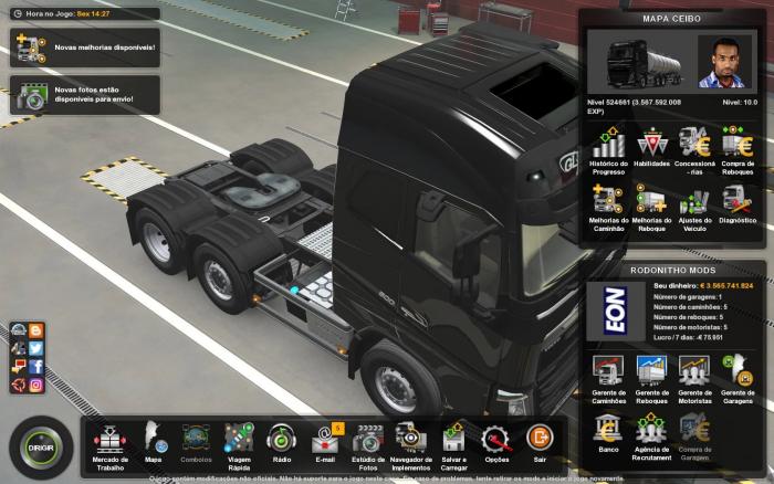 Comboios Euro Truck SImulator 2