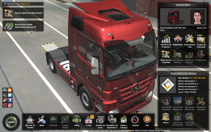 Comboios Euro Truck SImulator 2