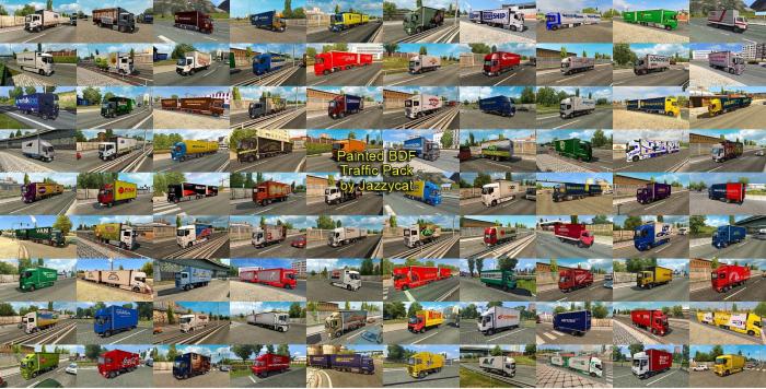 PAINTED BDF TRAFFIC PACK BY JAZZYCAT V10.4
