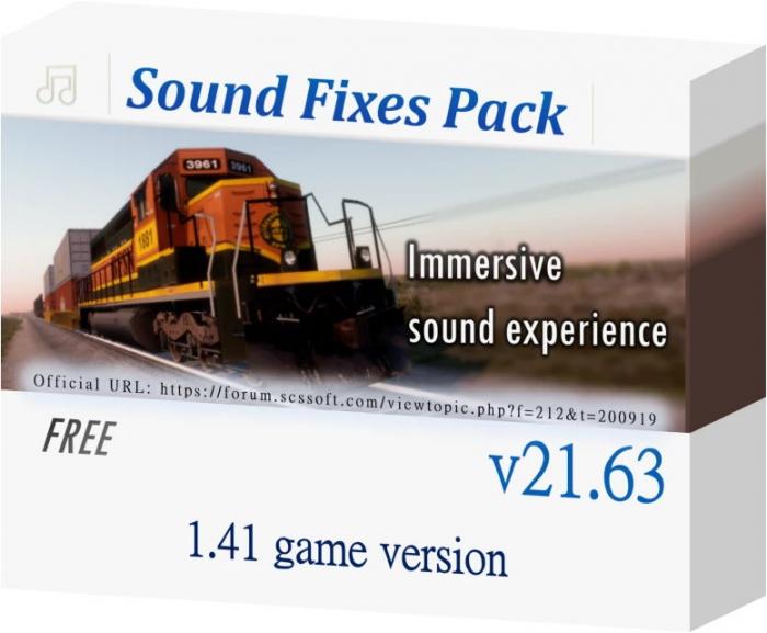 ATS SOUND FIXES PACK V21.63