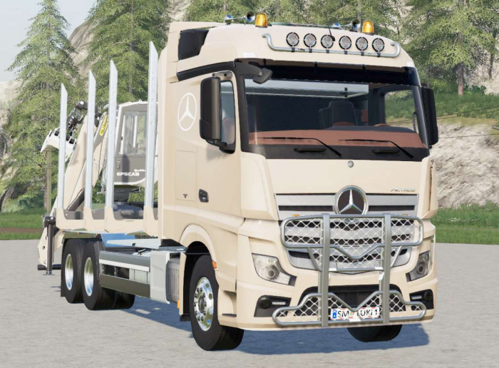 Mercedes-Benz Actros Timber Truck
