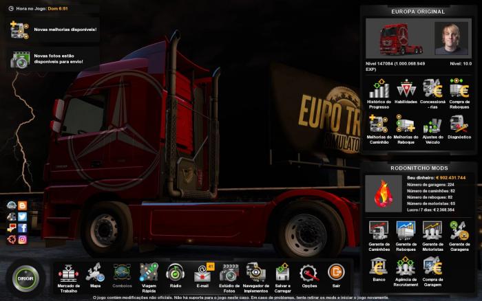 PROFILE ETS2 1.41.1.7S BY RODONITCHO MODS 1.41