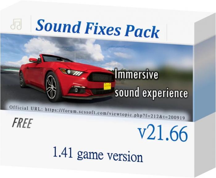 ATS SOUND FIXES PACK V21.66