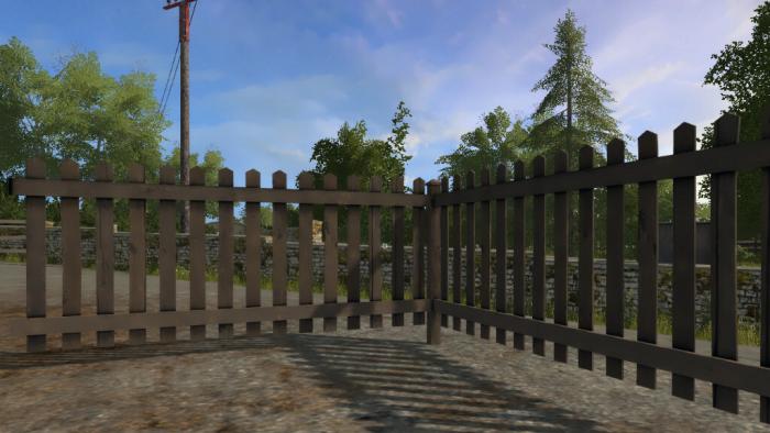 A Set Of Fences For Your Map