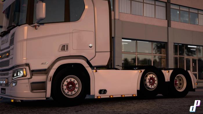 SIDESKIRT SIDEPIPE FOR SCANIA NG 1.41