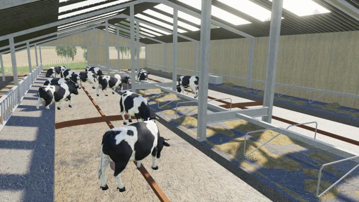 Indoor British Cow Barn Fs19 Fs17 Ets 2 Mods