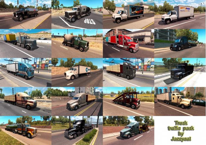 TRUCK TRAFFIC PACK BY JAZZYCAT V2.8