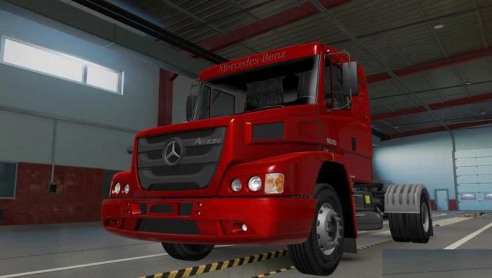 MB 1635 ATRON – ETS2 1.41 – BY MUMUZIN