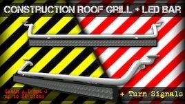 CONSTRUCTION ROOF GRILL + LED BAR FIXED 1.41