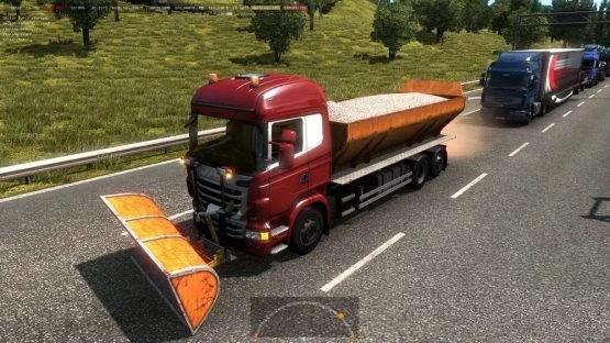 SCANIA - BASED SNOWBLOWERS IN TRAFFIC 1.41.X