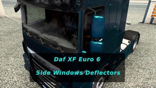 DAF XF EURO 6 WINDOWS SIDE DEFLECTORS 1.41.X