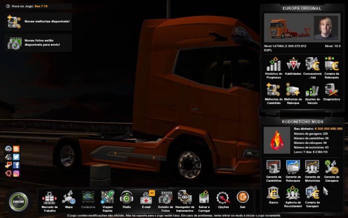 PROFILE ETS2 1.41.1.25S BY RODONITCHO MODS 1.41
