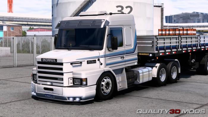SCANIA 113 H AIR SUSPENSION BY QUALITY3D MODS - ETS2 1.41