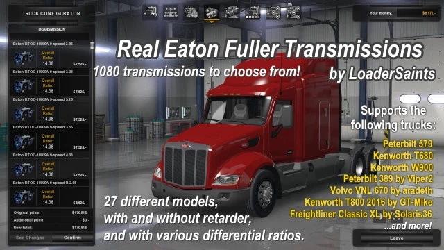 REAL EATON FULLER TRANSMISSIONS 1.41 - 1.42