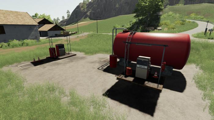 Small Gas Station