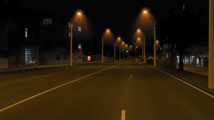 STREET LAMPS WITH FOG 1.42