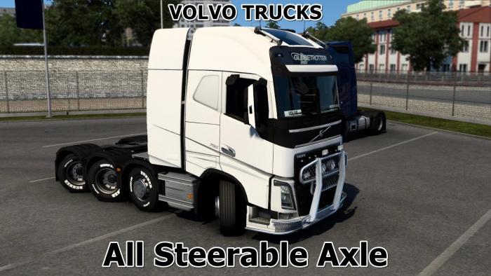 VOLVO TRUCKS ALL STEERABLE AXLE V1.0