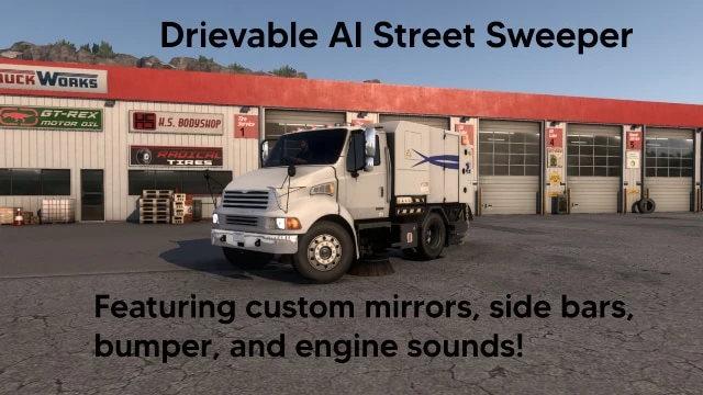 DRIVEABLE STREET SWEEPER 1.42