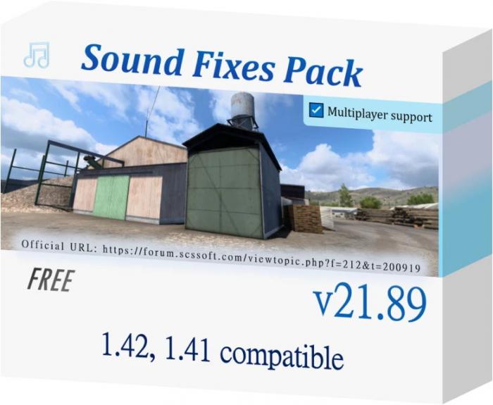 ATS SOUND FIXES PACK V21.89