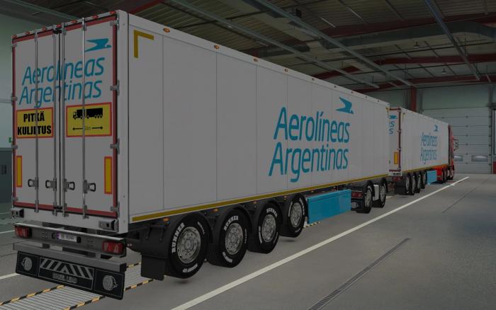 SKIN SCS TRAILERS AEROLÍNEAS ARGENTINA 1.43