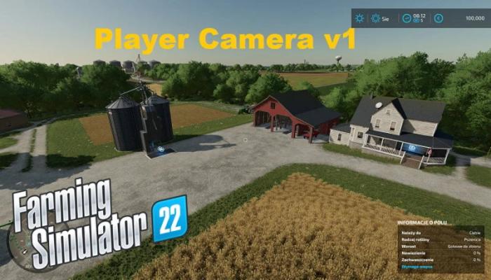 Player Camera Mod v 1.0 - FS17 mods