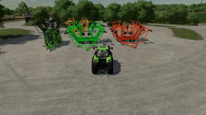 FS22 FLEXICOIL ST820 CULTIVATOR AND PLOW V1.0