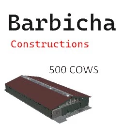 BIG COW BARN FOR 500 COWS V1.0.0.0
