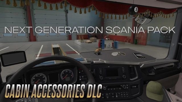 NEXT GENERATION SCANIA P G R S PACK - CABIN ACCESSORIES DLC PACK 1.43