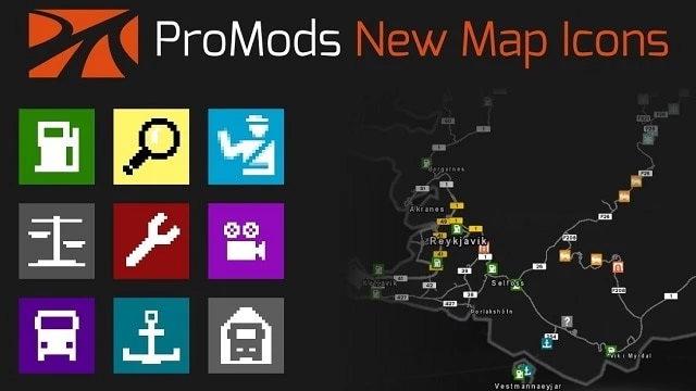 PROMODS NEW MAP ICONS 1.43