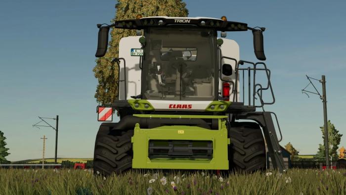 Fs22 Claas Trion 720 750 Wheeled V1000 Fs19 Fs17 Ets 2 Mods 6869