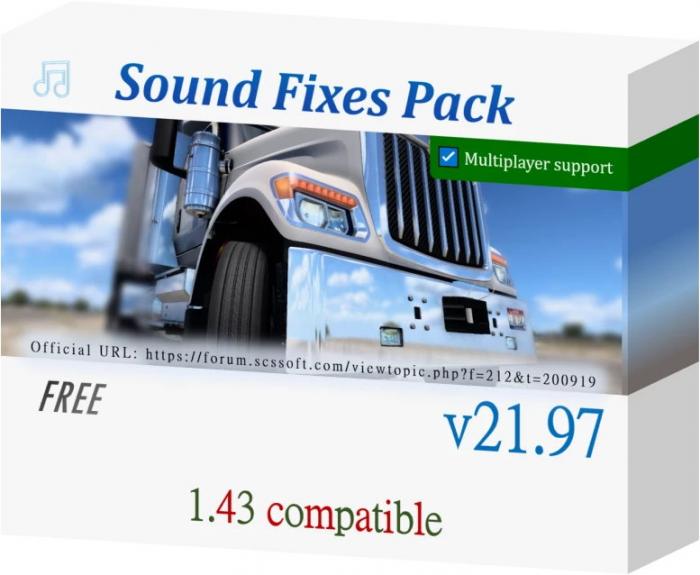 SOUND FIXES PACK V21.97