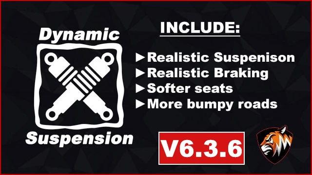 [ETS2] DYNAMIC SUSPENSION V6.3.6 [1.43.X]
