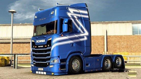 CHANGEABLE METALLIC PAINTJOB FOR THE SCANIA NG 1.43