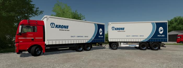 Euro Truck Simulator 2 Krone Trailer Pack Free Download