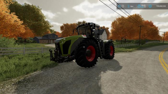 CLAAS XERION 5000 CV FROM THE GREATKRAMPE PACK V1.0.0.0