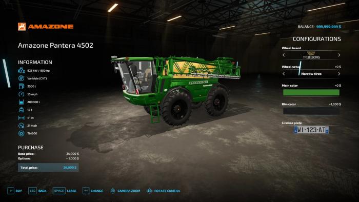FS22 AMAZONE PANTERA 4502 V1.0