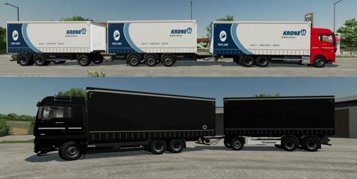 Euro Truck Simulator 2 Krone Trailer Pack Free Download