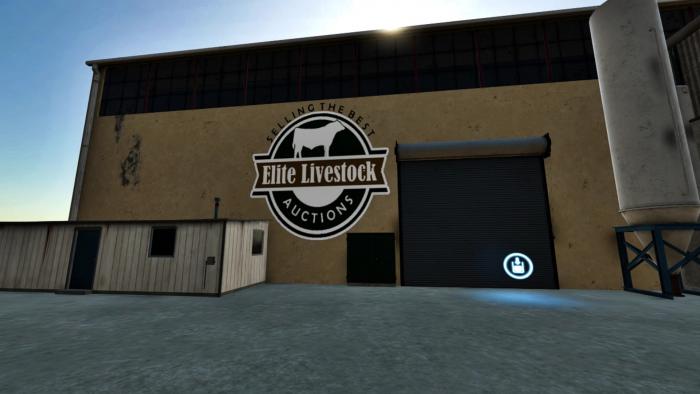 FS22 SLAUGHTER HOUSE AND ANIMAL AUCTION V1.0