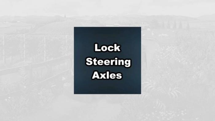 LOCK STEERING AXLE V2.0