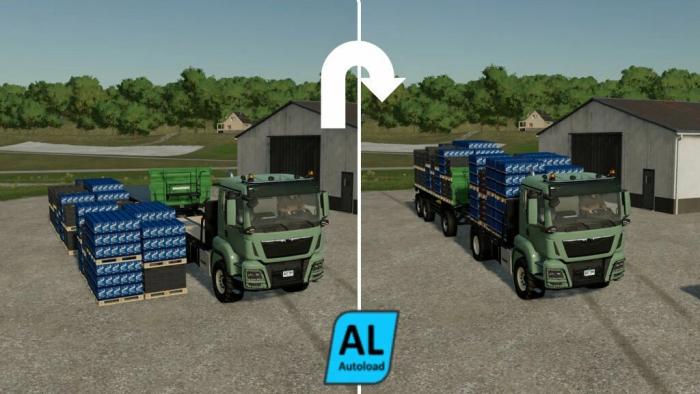 TRUCKS AND TRAILER WITH PALLET AUTOLOAD V1.0.0.1