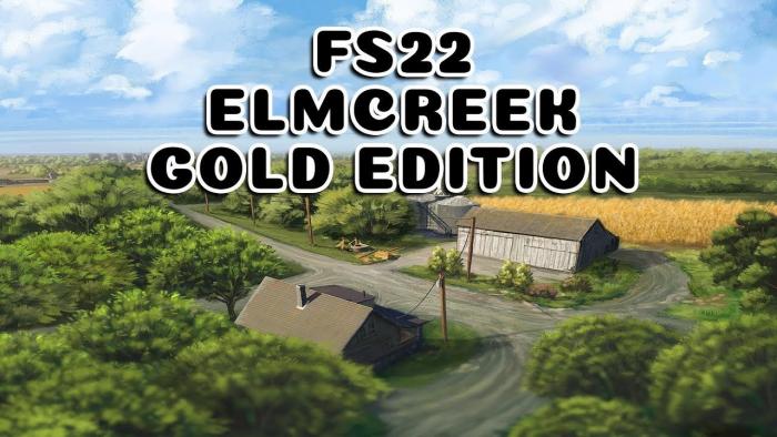 FS22 ELMCREEK GOLD EDITION V6