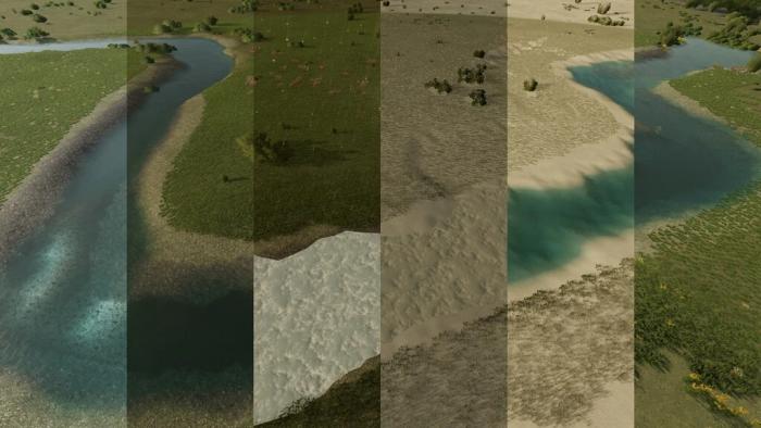 NATURAL WATER RIVERS AND PONDS PACK V1.1.0.0