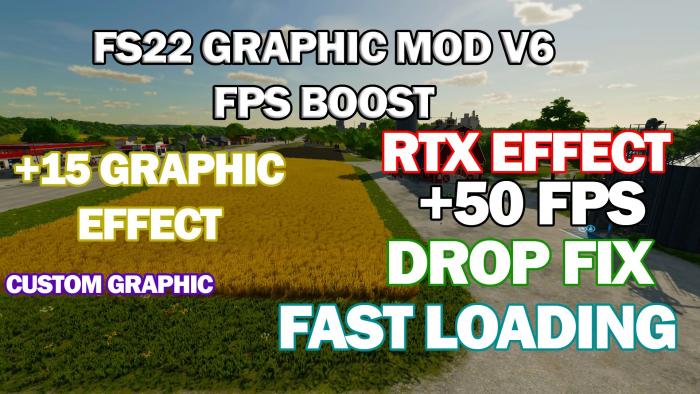 GRAPHIC MOD AND FPS BOOST +50 FPS V1.0.0.0