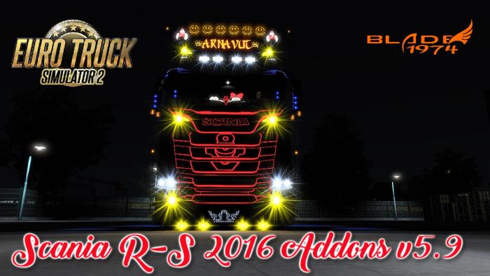 Scania R-S 2016 Addons v5.9