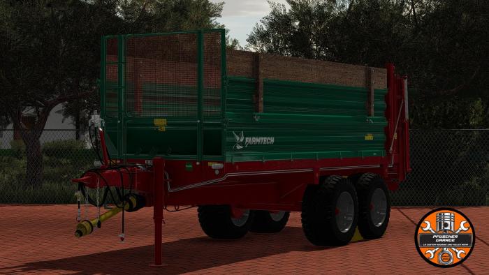 TANDEM MANURE SPREADER 8T V1.0.0.0