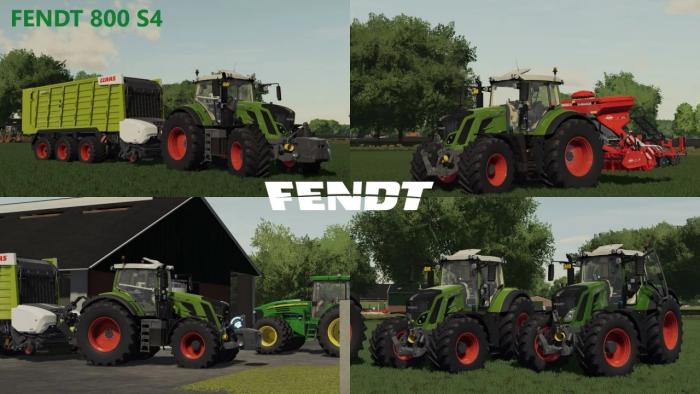 Fendt 800 S4 V1001 Fs19 Fs17 Ets 2 Mods 1848