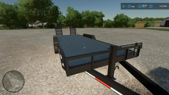 LOAD TRAIL SKID STEER TRAILER V1.0.0.0 » GamesMods.net - FS19, FS17 ...